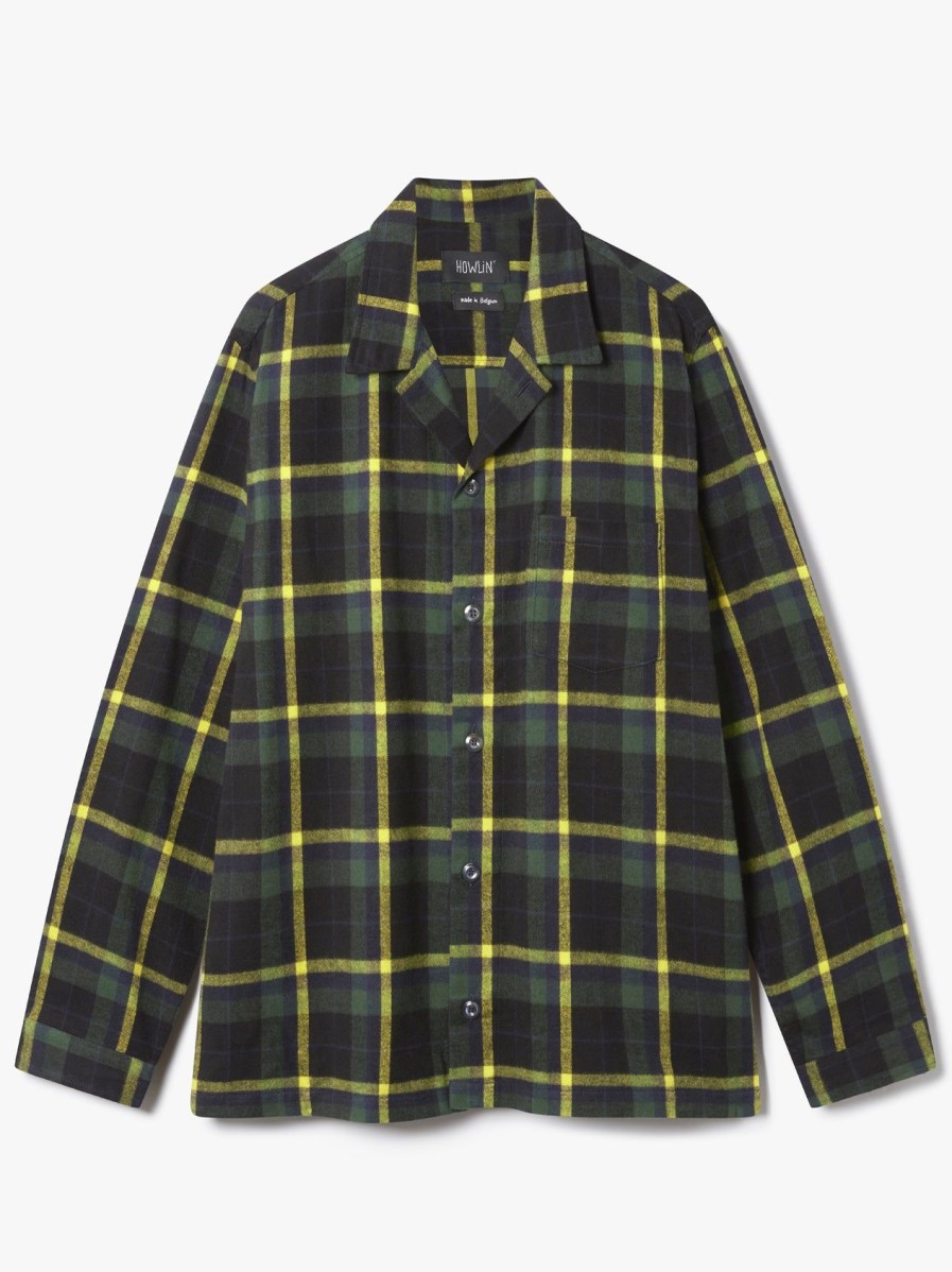 Men Howlin' | Magic Shirt - Green Check