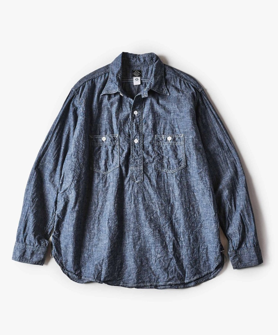 Men Post O'Alls | No.2 Shirt - Indigo