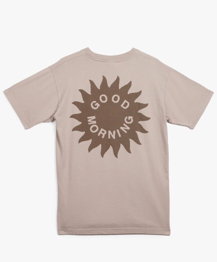 Men Good Morning Tapes | Good Medicine Ss Tee - Sand