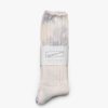 Women Anonymous Ism | Uneven Dye Crew Socks - 86 Grey