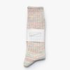 Women Anonymous Ism | Color Mix Socks - Natural