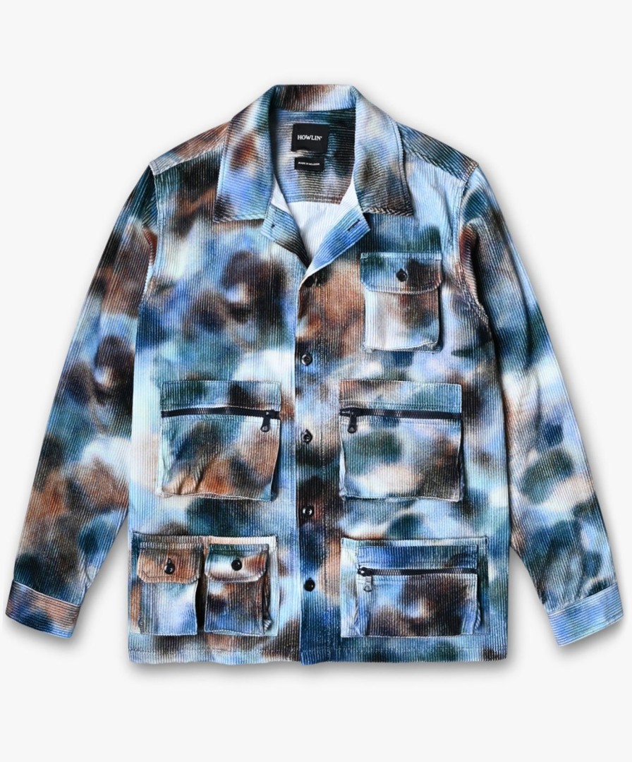 Men Howlin' | Camo Innerspace Shirt - Camo Summer Corduroy