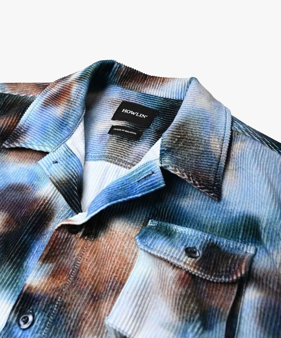 Men Howlin' | Camo Innerspace Shirt - Camo Summer Corduroy