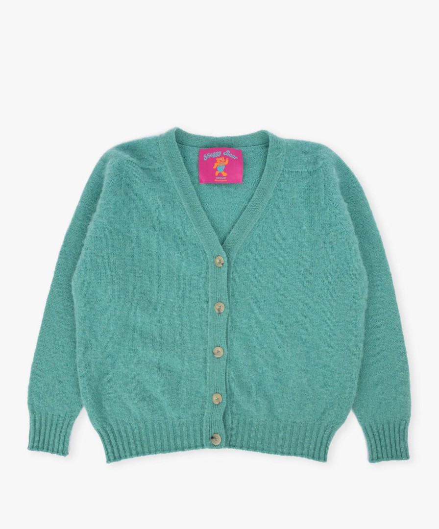 Women Howlin' | Shaggy Bear Cardigan - Mint Lover (Women)