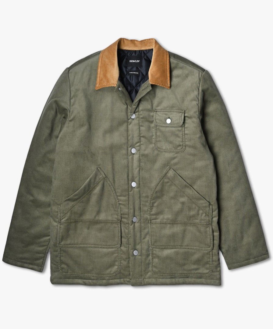 Men Howlin' | Dream Jacket - Green Summer Corduroy