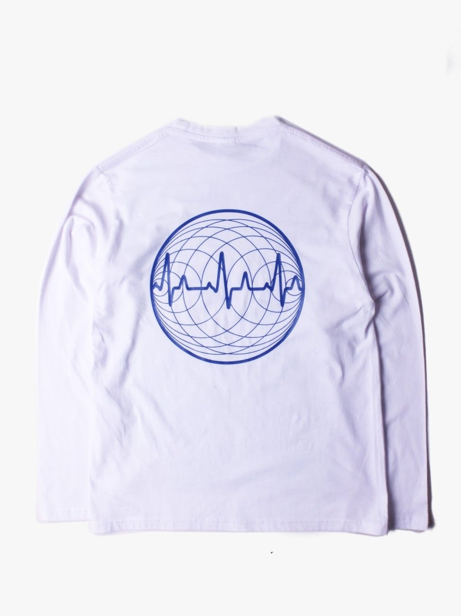 Men We Are Various | Wav Logo T-Shirt Ls - White ** Limited Edition