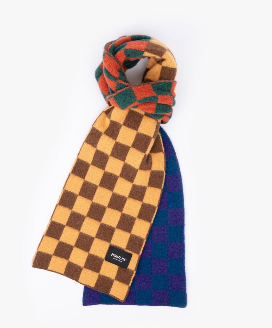 Women Howlin' | Cosmic Checkerboard Scarf - Stardust