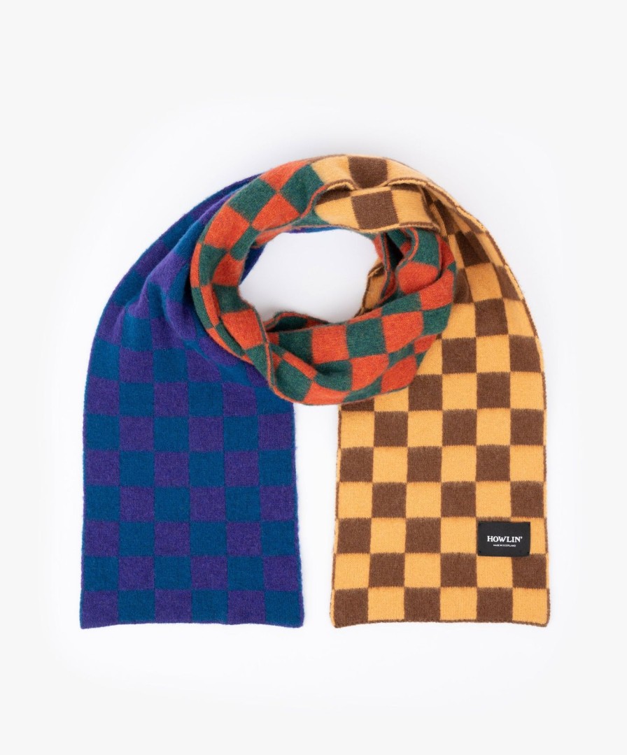 Women Howlin' | Cosmic Checkerboard Scarf - Stardust