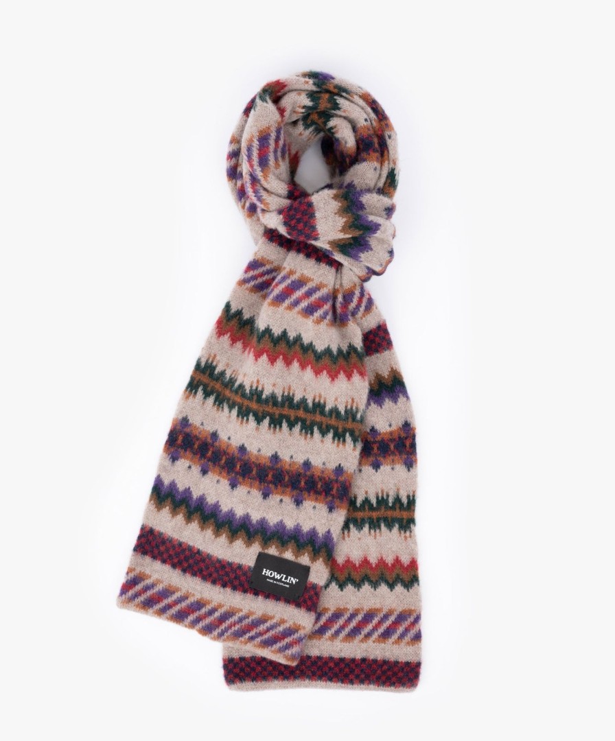 Women Howlin' | A Woolen Wonder Scarf - Mushroom