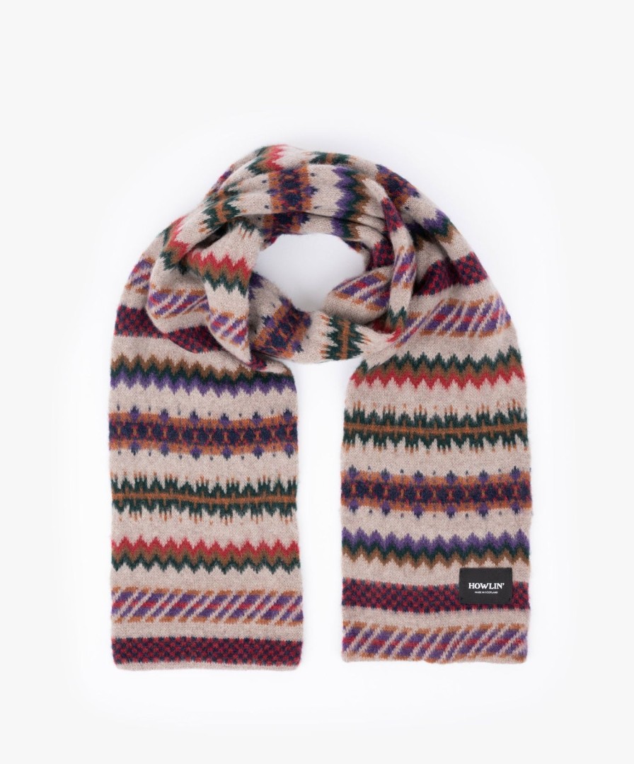 Women Howlin' | A Woolen Wonder Scarf - Mushroom