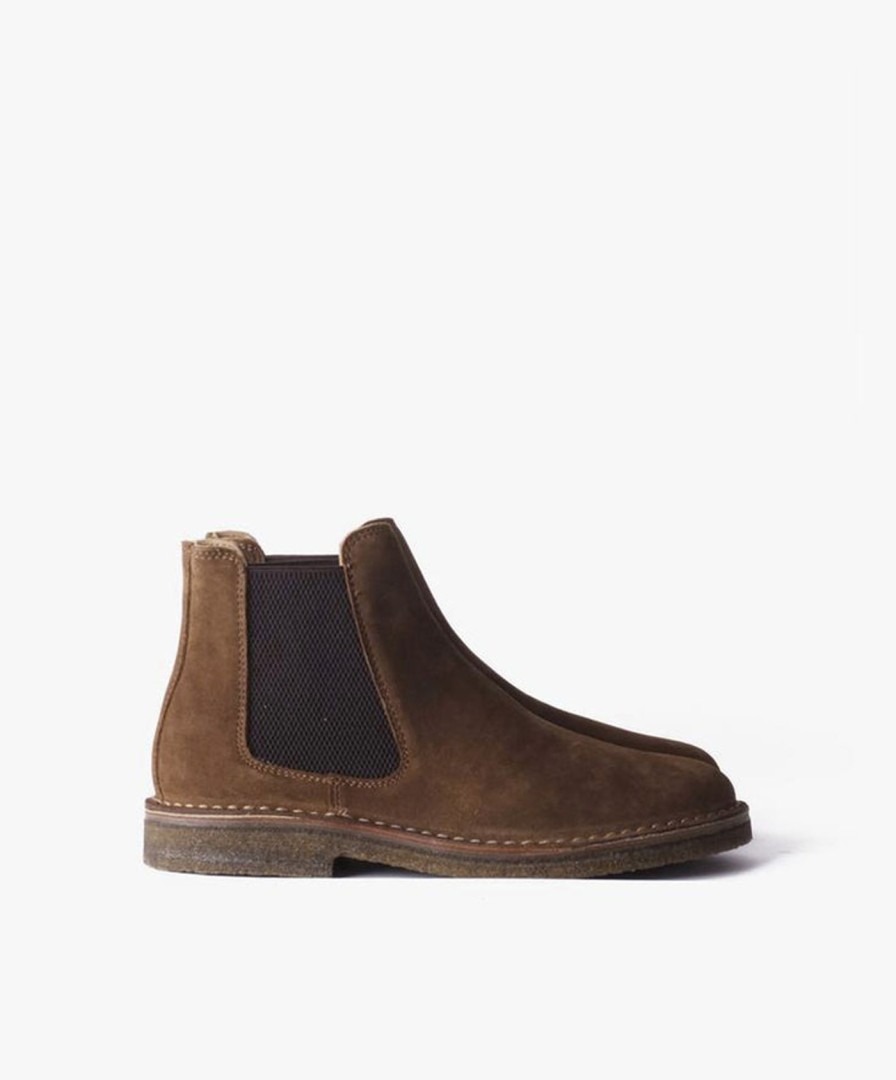 Men Astorflex | Bitflex Chelsea Boot - Dark Khaki *Restock