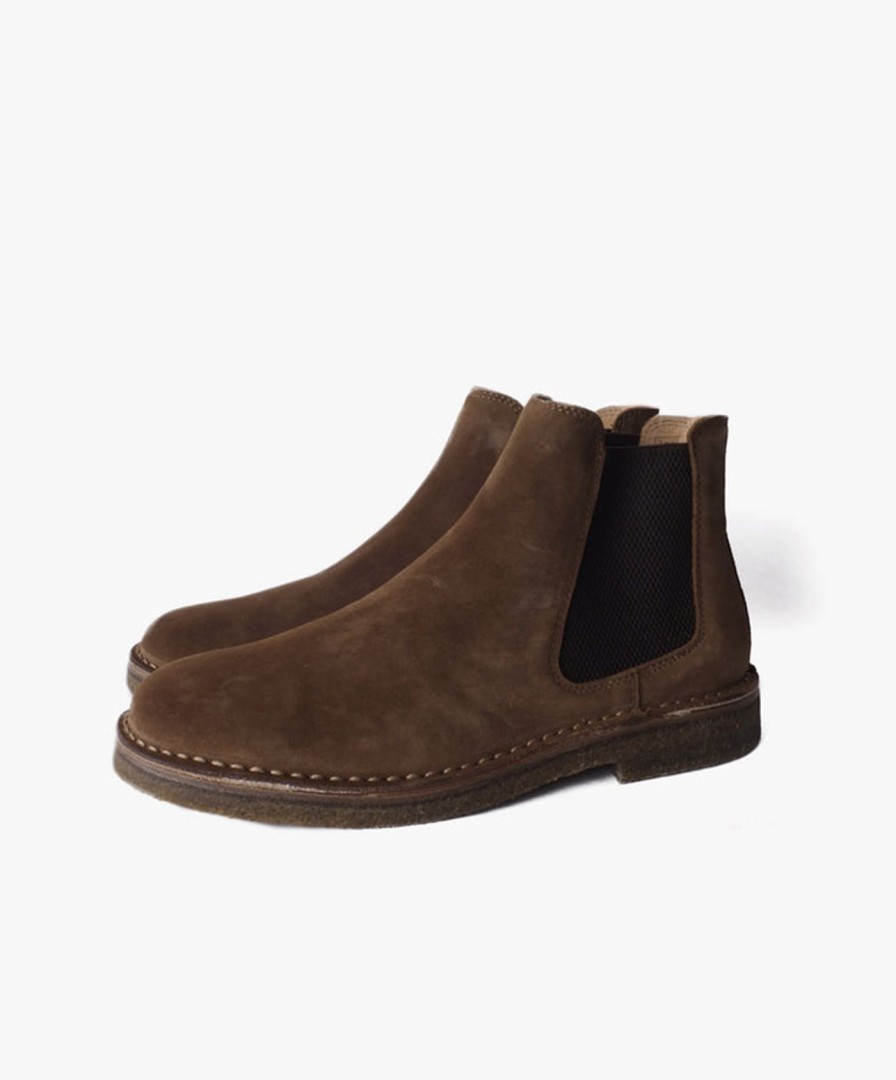 Men Astorflex | Bitflex Chelsea Boot - Dark Khaki *Restock