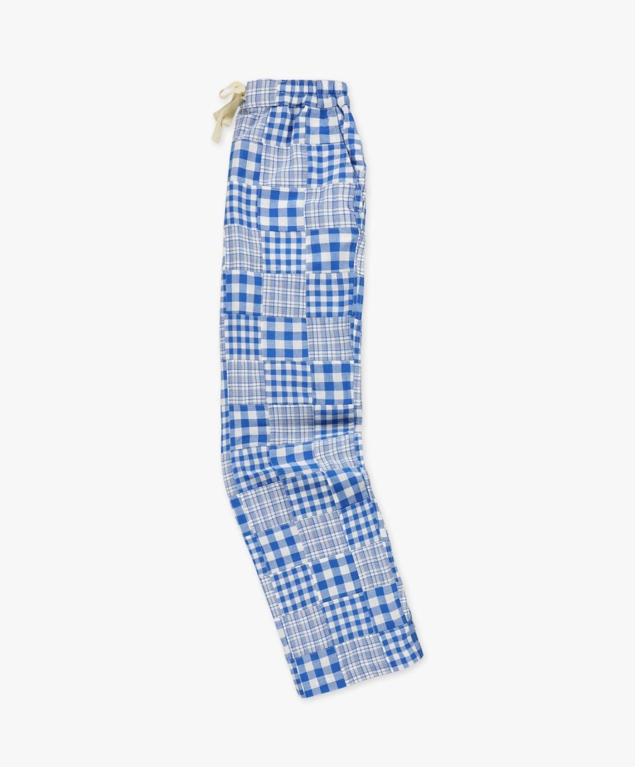 Women Howlin' | Love Pants - Blue Madras Patchwork (Women)