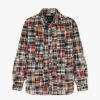 Men Howlin' | Afterthoughts Shirt - Multi Madras Patchwork