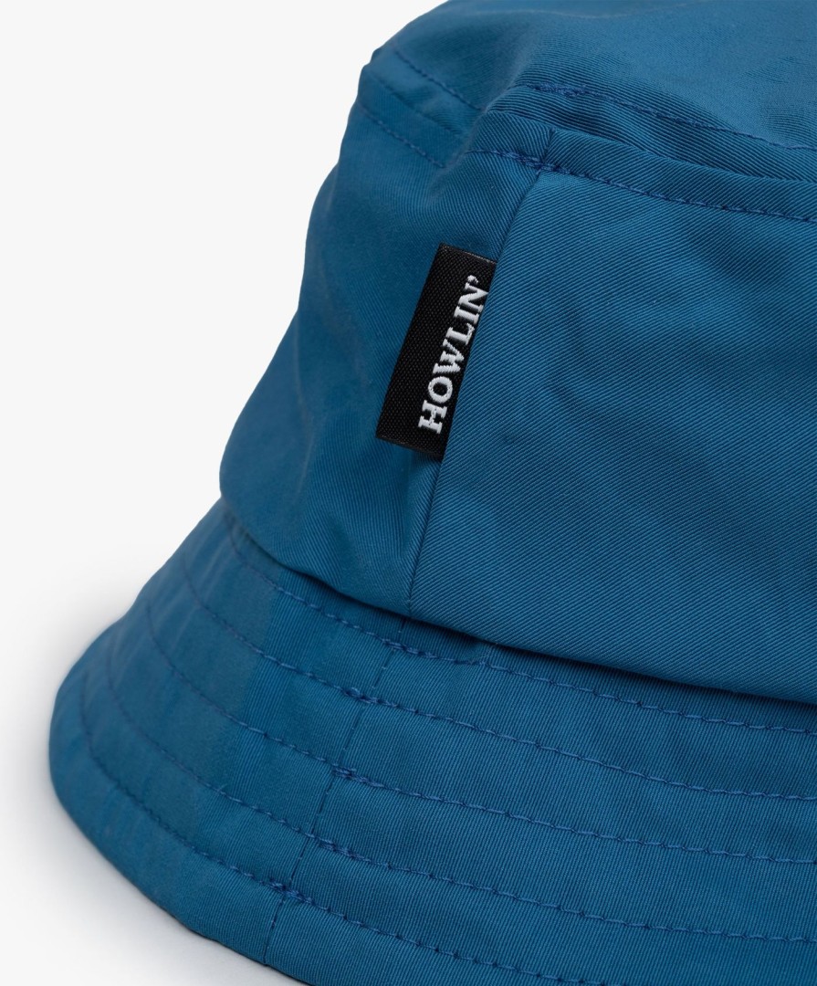 Women Howlin' | Dream On Dreamer Hat With Patch - Blue Water Repellent Nylon