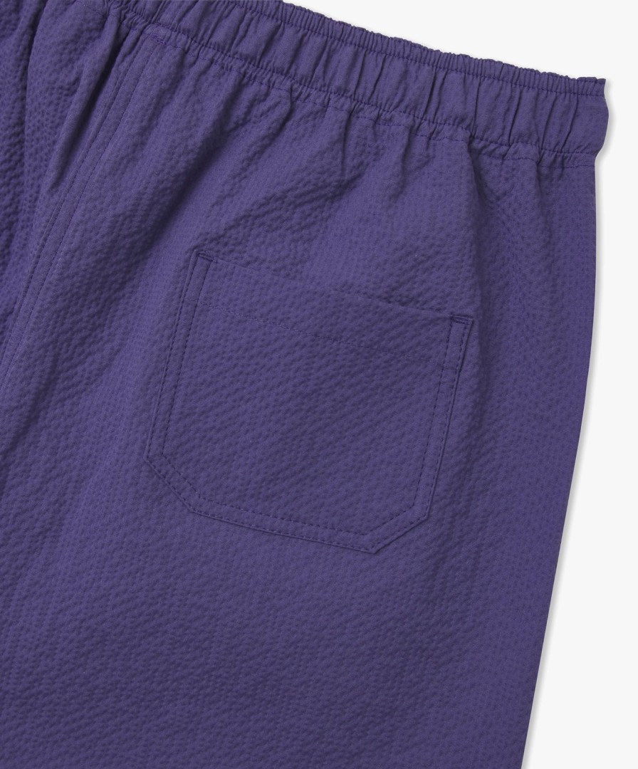 Men Howlin' | Magic Shorts - Purple Seersucker