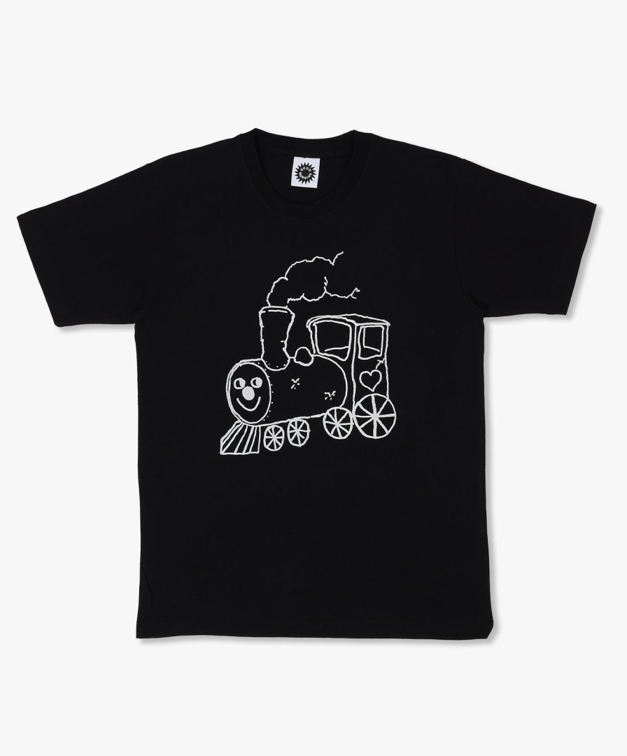 Men Good Morning Tapes | Swampy Train Ss Tee - Black