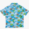 Men Good Morning Tapes | Joe Roberts Shirt - Frogs