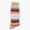 Women Anonymous Ism | Sarape Stripes Crew Socks - Beige