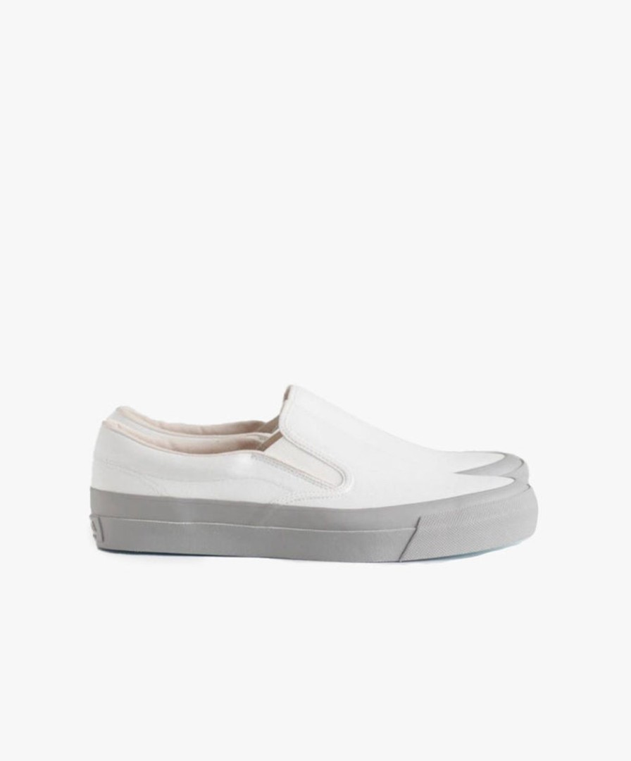 Men Asahi | Asahi Deck Slip On - White/Grey