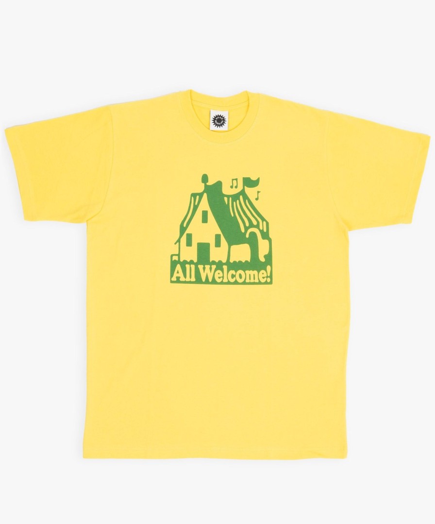 Men Good Morning Tapes | All Welcome Home Ss Tee - Sunshine