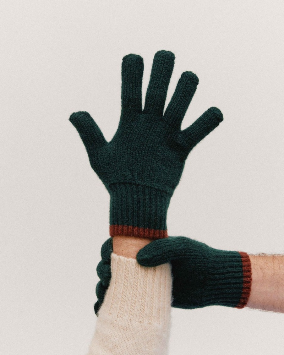 Women Howlin' | Wind It Up Gloves - Bottle Green