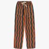 Women Howlin' | Love Pants - Cognac Wave Hemp Print (Women)