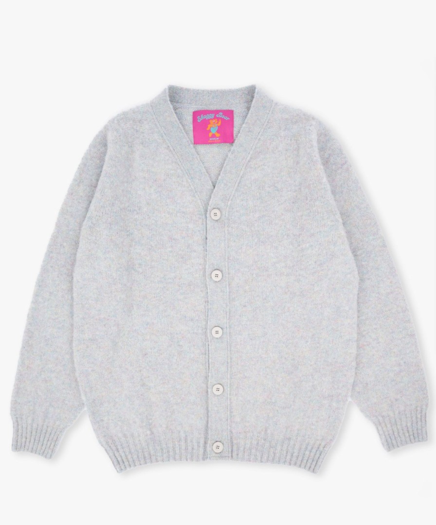 Men Howlin' | Shaggy Bear Cardigan - Galaxy