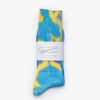 Women Anonymous Ism | Tie Dye Crew Socks - Blue