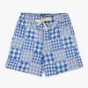 Women Howlin' | Private Shorts - Blue Madras Patchwork (Women)