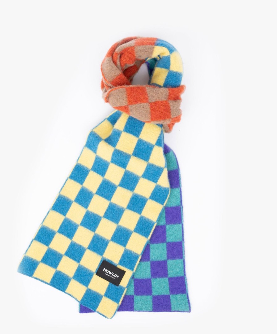 Women Howlin' | Cosmic Checkerboard Scarf - Mixedup