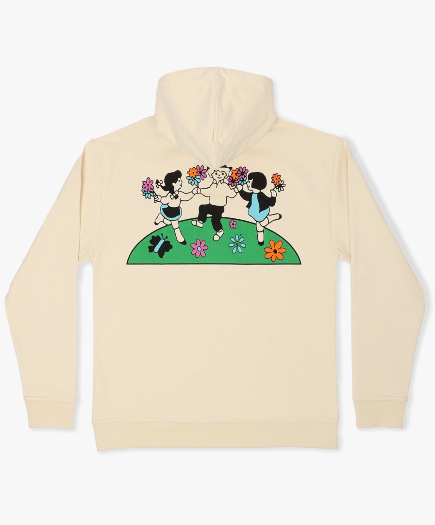 Men Good Morning Tapes | All Welcome Garden Pullover - Natural