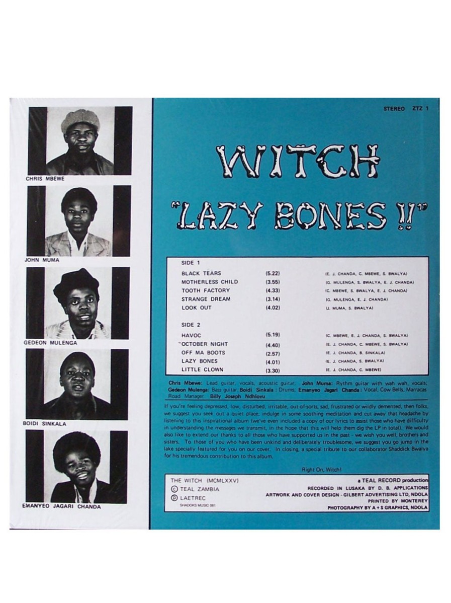 Men Music | Witch Lazy Bones