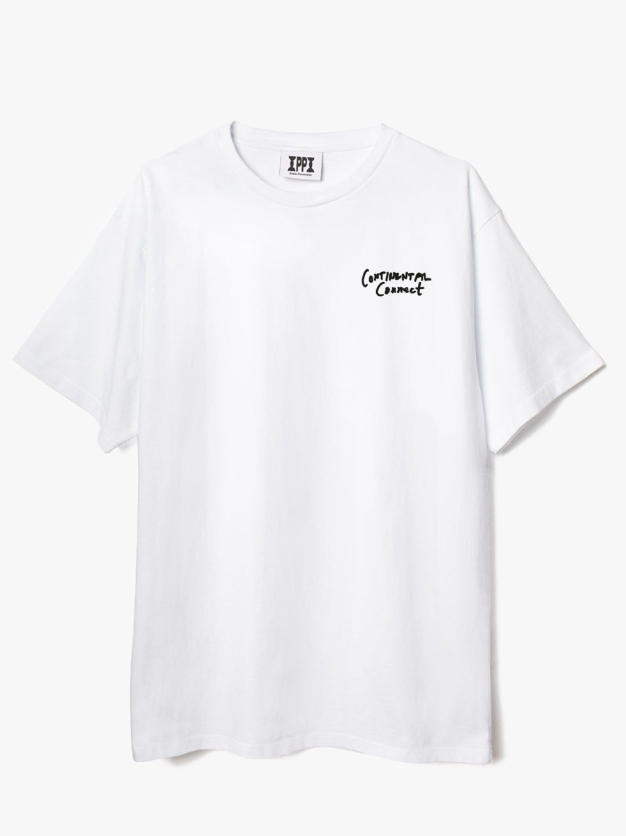 Men Public Possession | Continental Connect T-Shirt - White