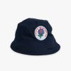 Women Howlin' | Dream On Dreamer Hat With Patch - Navy Japanese Seersucker