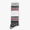 Women Anonymous Ism | Wool Jq Socks - M. Grey