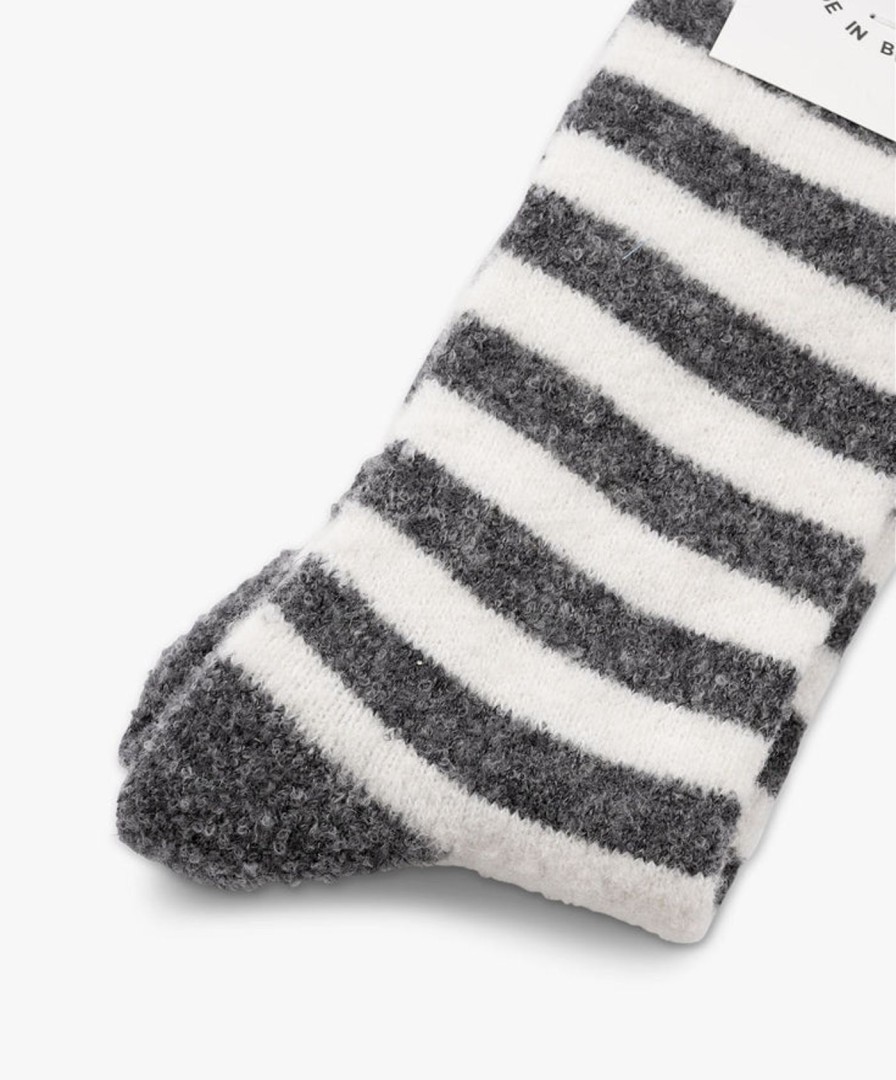 Women Howlin' | Cosmonaut Socks - White / Grey