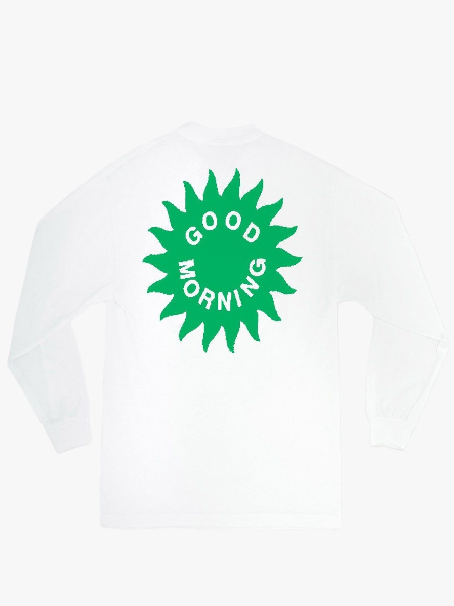 Men Good Morning Tapes | Good Medicine Ls Tee - White