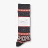 Women Anonymous Ism | Wool Jq Socks - Charcoal