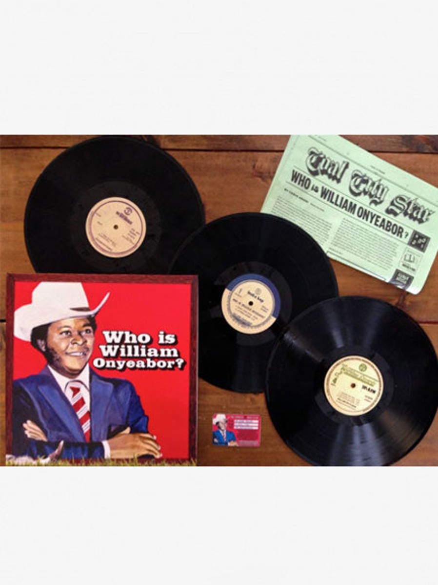 Men Music | World Psychedelic Classics - William Onyeabor - 3Xlp - Restock