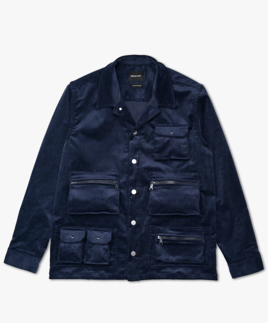 Men Howlin' | Innerspace Shirt - Blue