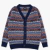 Men Howlin' | Howlin' Piano World Cardigan - Distant Earth