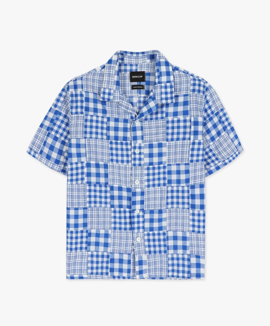 Men Howlin' | Cocktail D'Amore - Blue Madras Patchwork