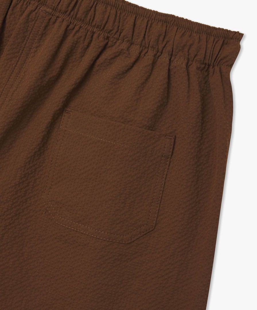 Men Howlin' | Magic Shorts - Walnut Seersucker