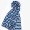 Women Howlin' | Elephants On Candy Scarf - Solid