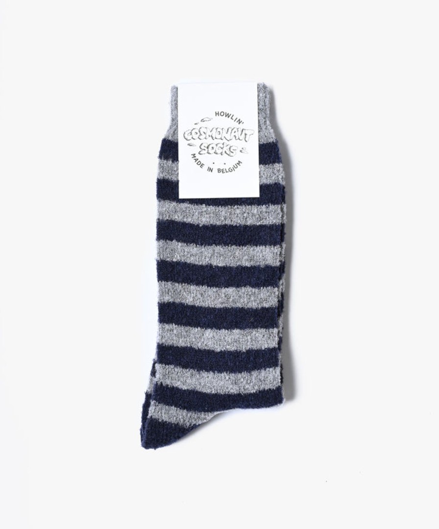 Women Howlin' | Cosmonaut Socks - Blue / Grey