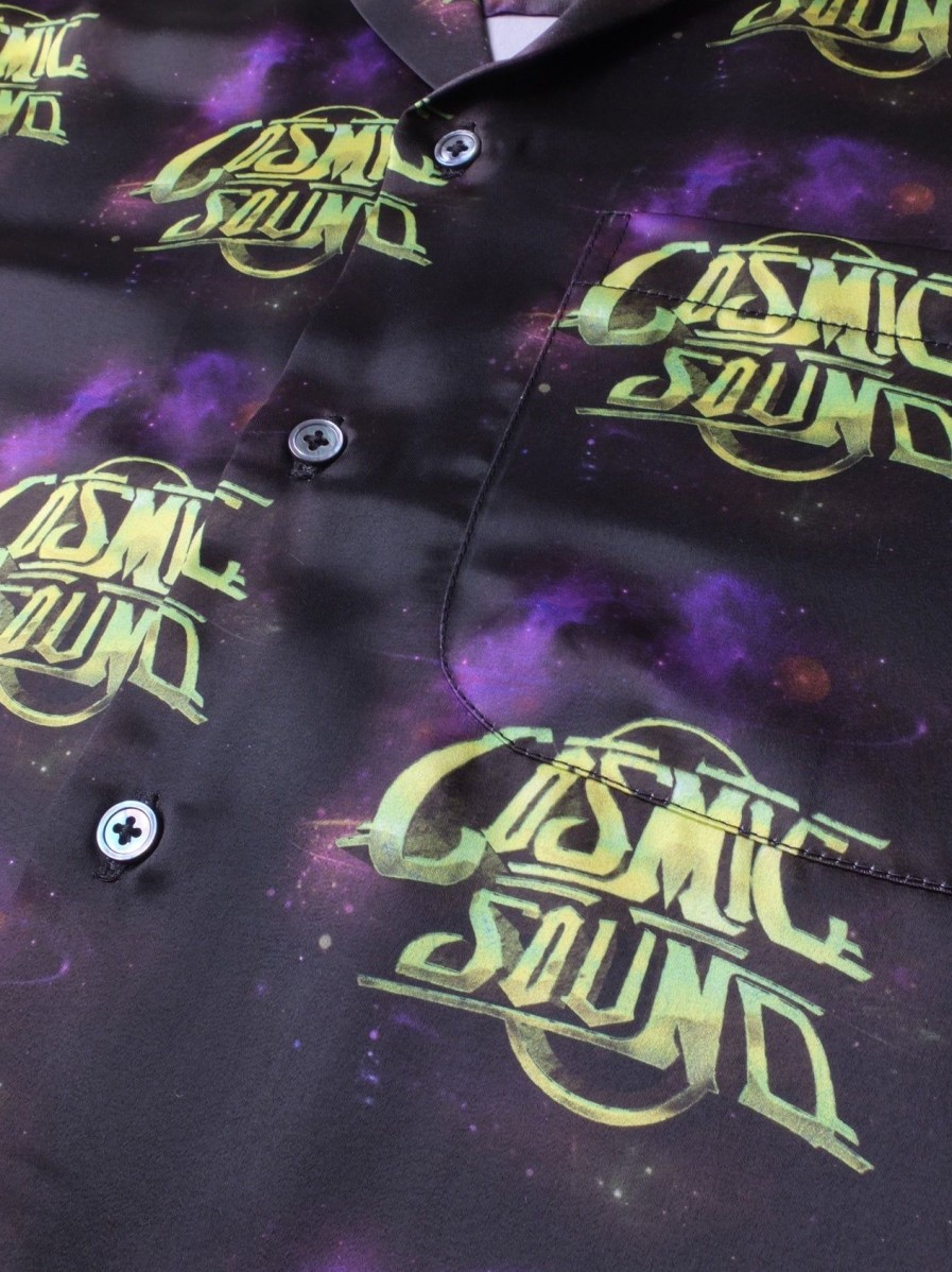 Men Junior Executive | Cosmic Sound Shirt - Black