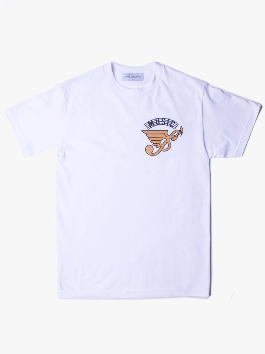 Men Junior Executive | Music Tee - White