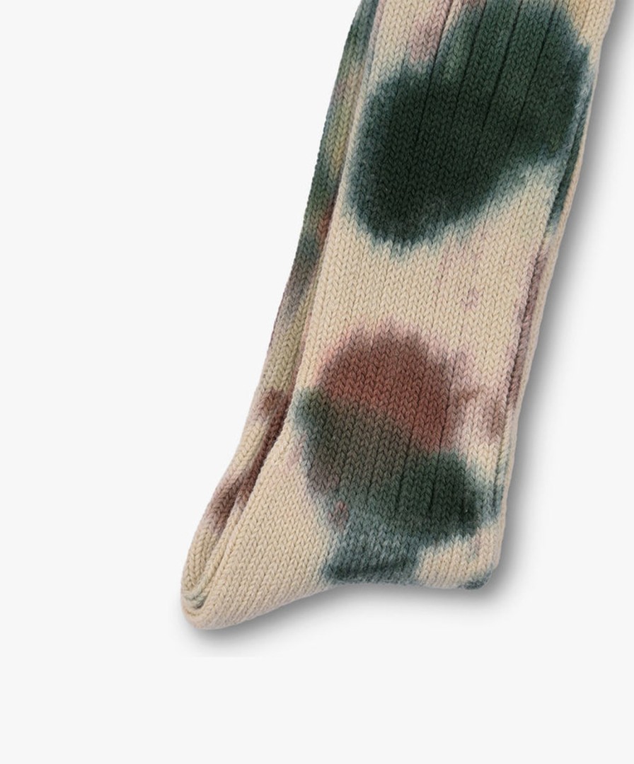 Women Anonymous Ism | Scatter Dye Socks - Khaki Melange