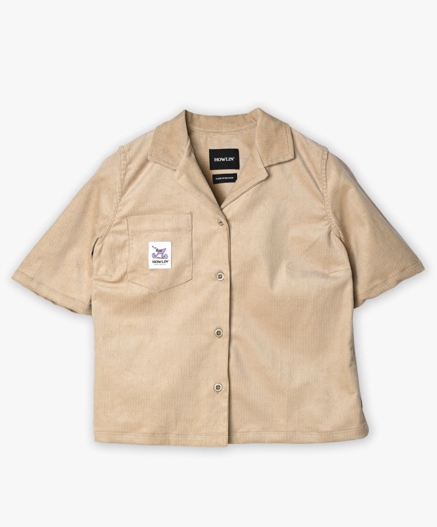 Women Howlin' | Cocktails For The Girls Please Shirt - Sand Summer Corduroy (Women)